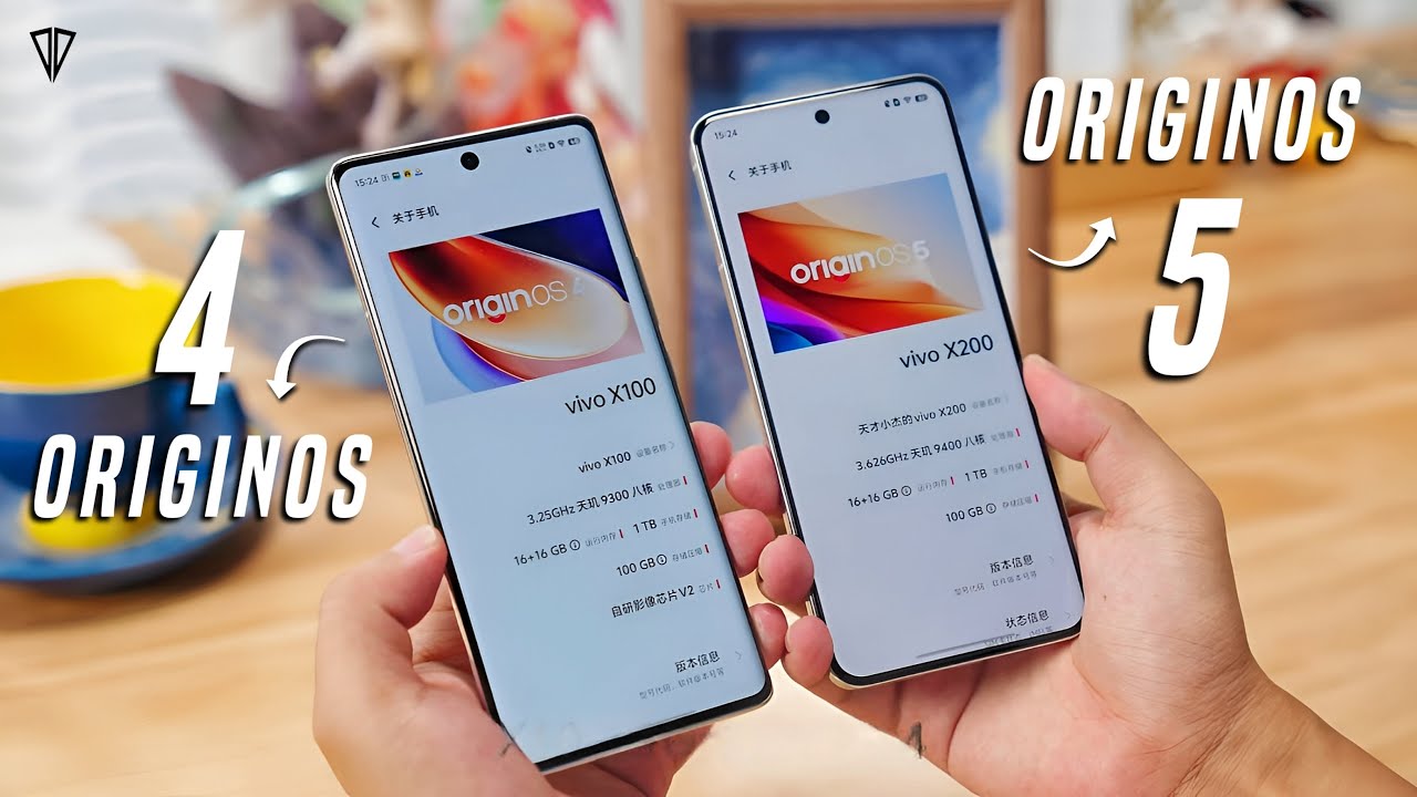 Outline Video OriginOS 5 VS OriginOS 4 - What's New? Hands on & Features