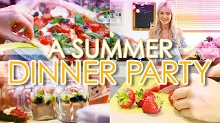 HOW TO THROW THE PERFECT DINNER PARTY | Inthefrow | ad