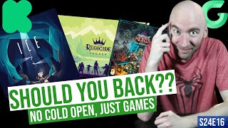 Should You Back? Expert Crowdfunding ADVICE; 19 NEW Games in 40 MINUTES! S24E16! screenshot 5