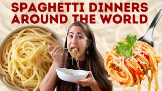 🍝5 Spaghetti Dinners From Around the World