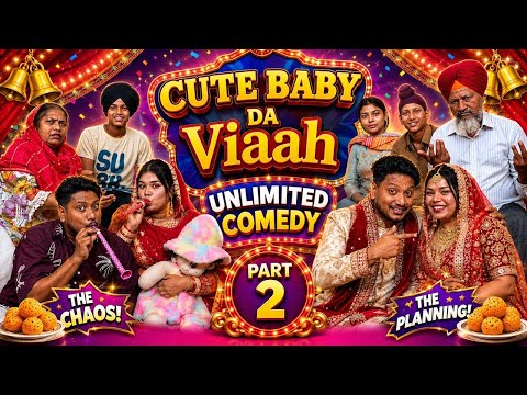 CUTE BABY DA VIAH PART-2 #kabbinooh #priyasinghpreet #comedydrama 