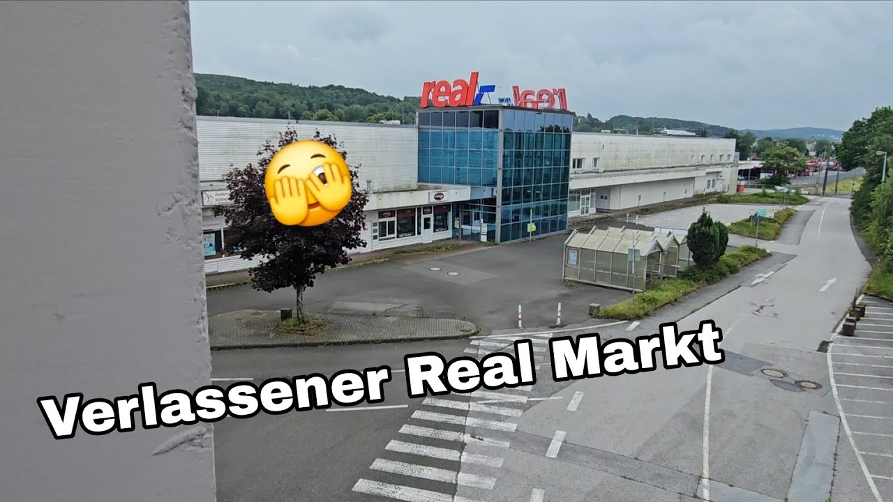 Verlassener Real markt | ALLES ist noch drinne!!😧