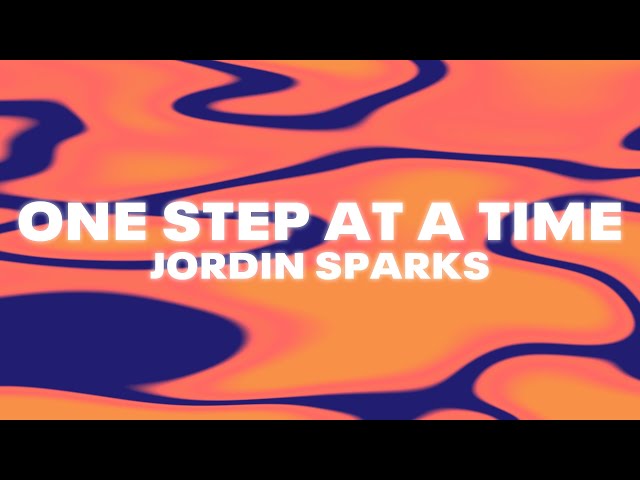 Jordin Sparks - One Step At a Time (Official TikTok Version) class=