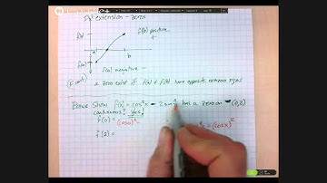 Calculus 2.8 Intermediate Value Theorem