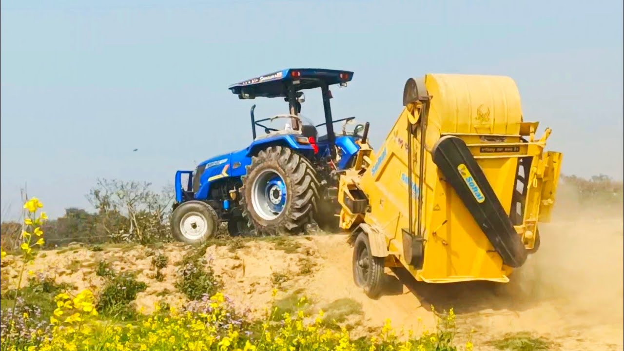 Tractor uchhane me bhari musibat ? tractor loder leke uchha gaya ?