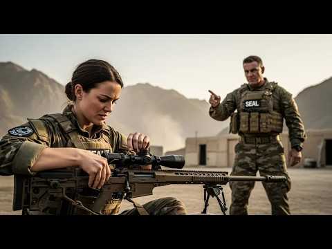 The SEAL Admiral Mocked the Female Sniper — Until She Stripped the M107 and Landed a 2,800m Shot