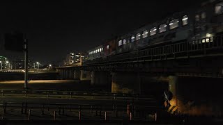 (구)중앙선 북천철교 #1794 무궁화호RDC 통과 [4K]