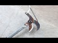 Wow !!! Amazing Tree Cutting Scissors from Scrap Metal