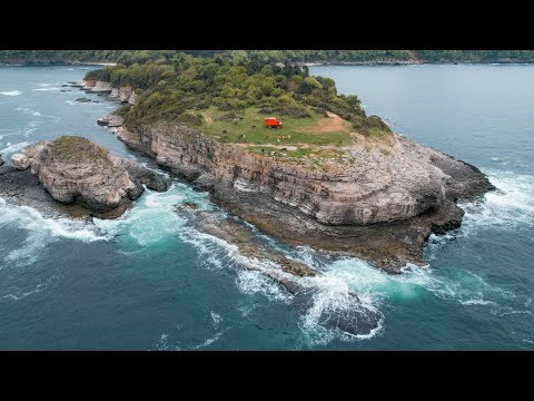 UÇURUMUN KENARINDA KAMP YAPTIK