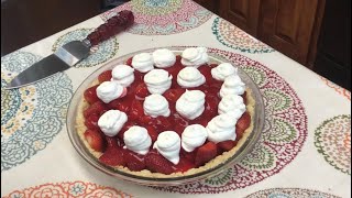 Strawberry Pie (gluten and sugar free)