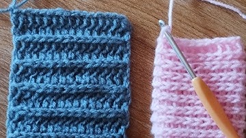 How To Crochet: Half Double Crochet in the Third Loop | CAMEL STITCH