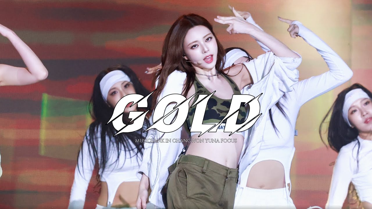 241025【4K】MUSICBANK IN CHANGWON YUNA FOCUS〈GOLD〉 @yunani_bit2na