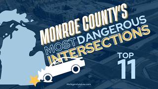 Monroe County's Top 11 Most Dangerous Intersections (2025) — Countdown