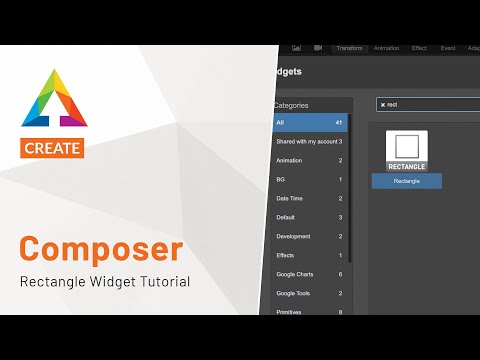 Singular's Composer - Rectangle Widget Tutorial