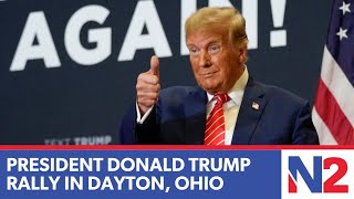 LIVE: President Donald Trump at Buckeye Values PAC Rally in Dayton, Ohio | NEWSMAX2