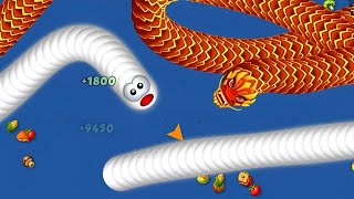Wormszone Io snake game slither snake game worms magic gameplay fun game mean’s wormszone Io 2026 💖 screenshot 3