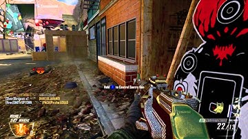 BO2: 110 Kills + Nuclear⎜Studio Demolition Spawn Trap "Uprising DLC Gameplay" (BO2 Map Pack)