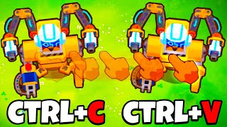 BTD 6 but you can copy and paste Towers