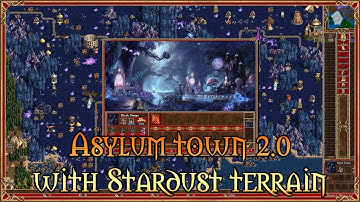 New Asylum town update with new town screen and awesome Stardust terrain (VCMI v1.2)