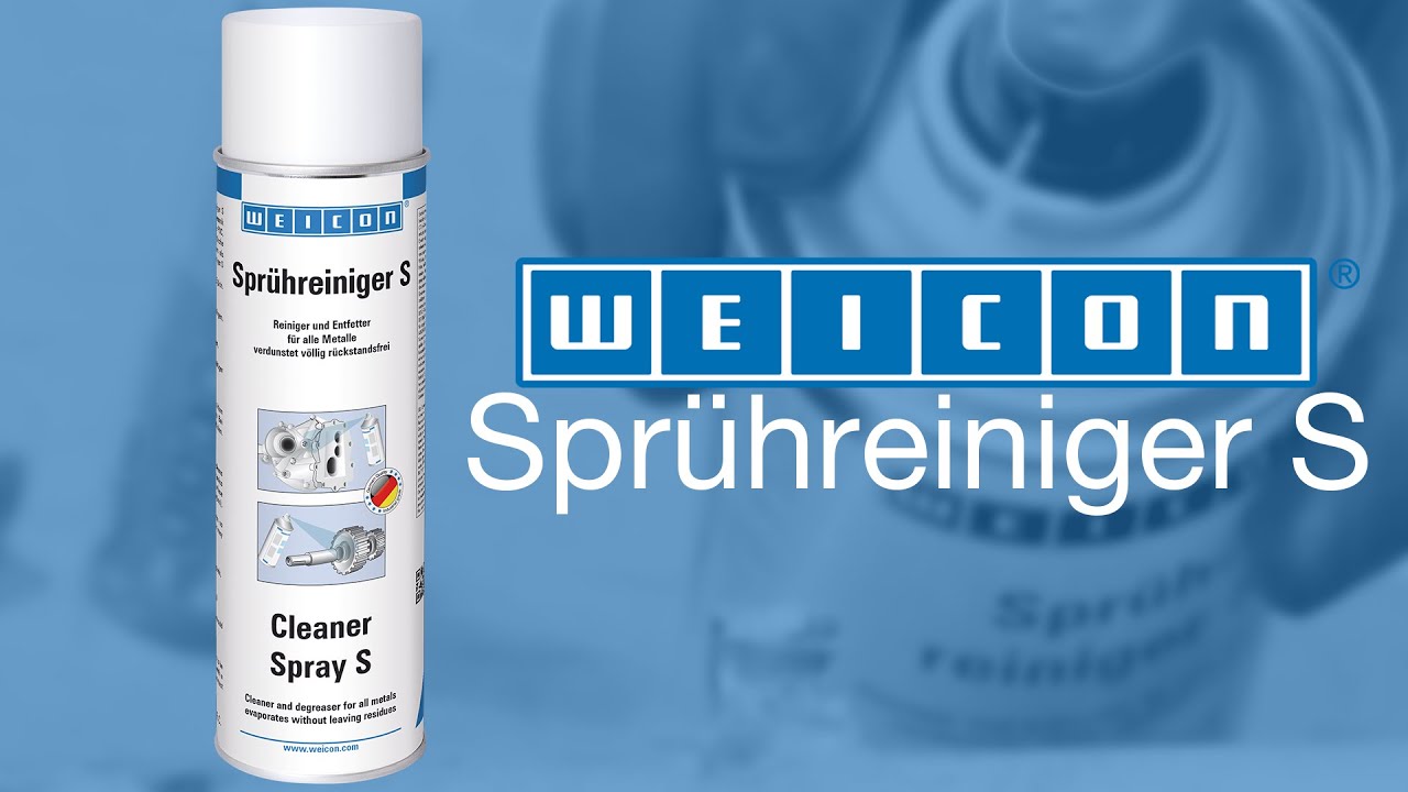 Reinigen und Entfetten von Metall, Glas, Kunstoff | WEICON ...
