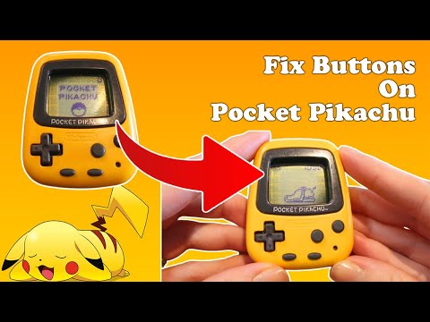 Fixing a Broken Pokemon Pocket Pikachu