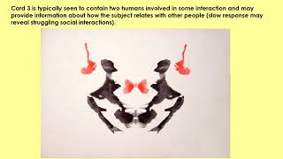 The RORSCHACH INKBLOT TEST & the TAT (projective personality tests) described by Bruce Hinrichs