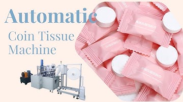 Compressed Facial Towel｜Automatic Compressed Coin Tissue Making Machine
