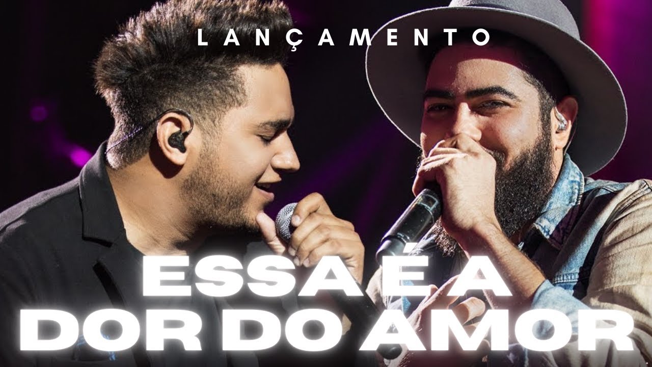SERTANEJO ESSA É A DOR DO AMOR | MÚSICA NOVA | Inspiração HENRIQUE e JULIANO as melhores 