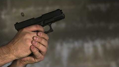 Glock Super Slow Mo Firing and Reloading (RHS)