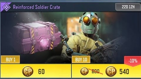 NEW CRATE! Reinforced Soldier Crate | Proton & Fennec "Death Engine" | COD Mobile