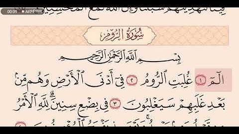 سورة الروم عبدالله عواد الجهني