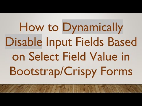 How to Dynamically