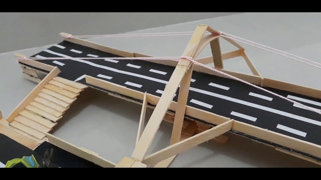 RECYCLING BRIDGES into new model Bridge from stick ice cream YouTube