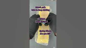Learn to make natural soap online in a live setting from your home with an experienced soaper.