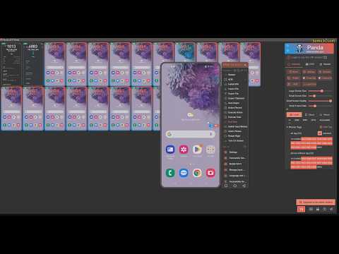 Panda Android screen