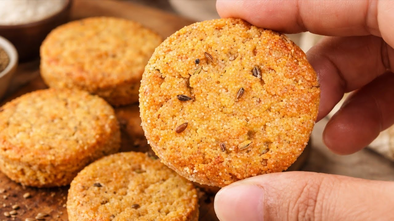 ना सोडा ना बेकिंग पाउडर गेहूं के आटे और घर की चीजों से बनाएं जीरा बिस्कुट | Jeera Biscuit Recipe | 