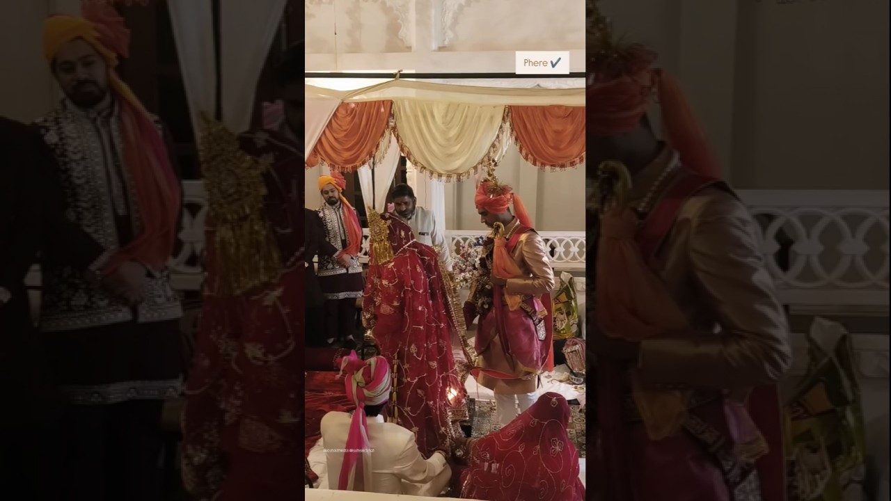 phera rituals during kalika hada wedding ll kumbhalgarh fort ll royal rajput wedding 