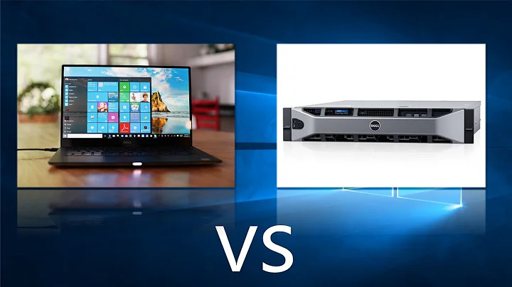 Comparing Windows 10 to Windows Server 2016