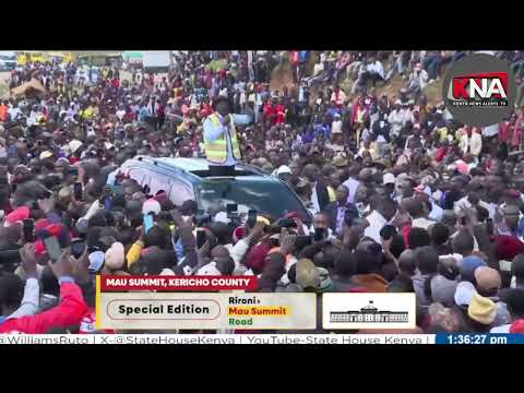 Dalili Ya Mvua Ni Mawingu Jana Mliona Dalili Ya Kuwashinda Wapinzani 2027 President Ruto