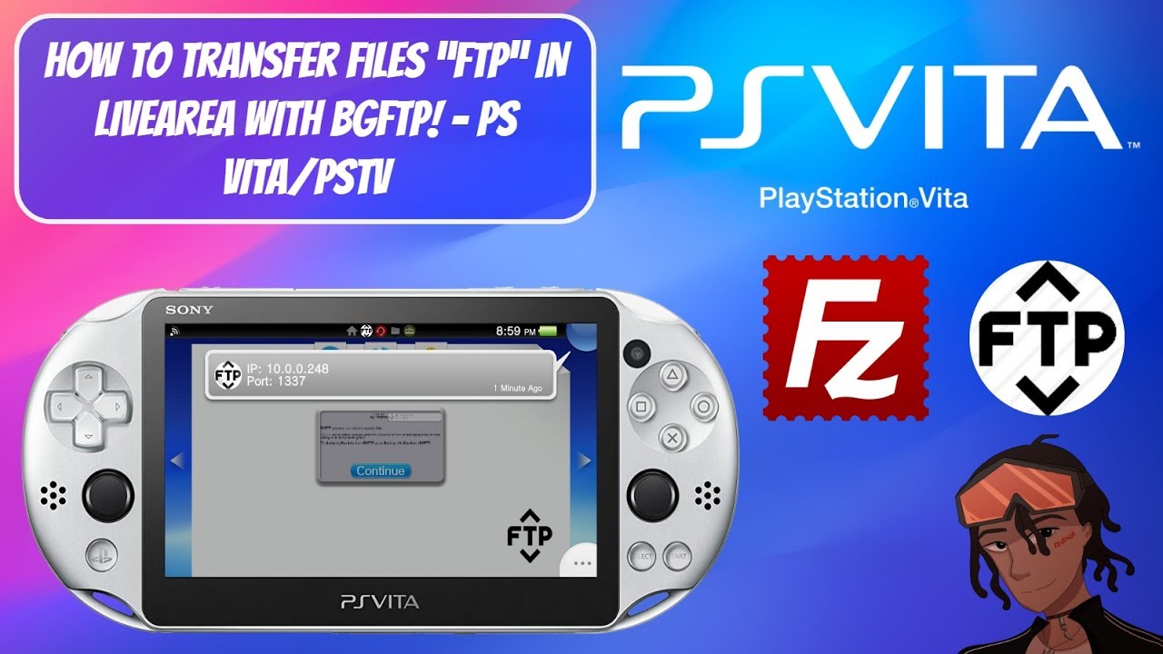 How To Transfer Files “FTP” In Livearea/InGame With BGFTP! Modded PS