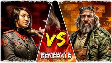 🔥 Red Alert 3: Generals Evolution | No Resources, Challenge - Intense Firestorm!