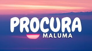 Maluma - Procura (letra/lyrics)