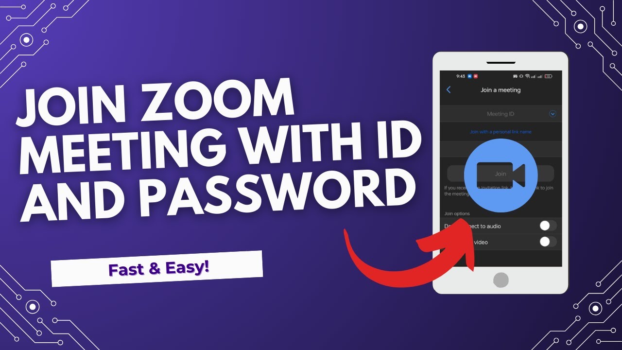 How to Join a Zoom Meeting with ID and Password on Mobile (iPhone ...