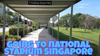 WALKING TOUR FROM KALLANG MRT STATION GOING TO NATIONAL STADIUM SINGAPORE SPORTS HUB/ZSM PILAR VLOG