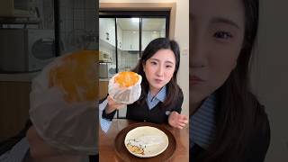Frozen Mango + Yogurt = Ice Cream Hack! 🤯🥭🍦