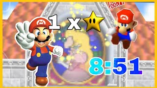 Super Mario 64 Android 1 Star speedrun (8:51) [World Record]