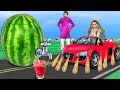 तरबूज नल फल जूस Watermelon Tap Fruit Juice Funny Video हिंदी कहानिया Hindi Kahaniya Comedy Video