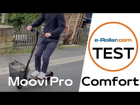 e Scooter Moovi Pro Comfort im Test und Vergleich