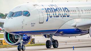 📸Extreme Close-Up 🛫Takeoffs & 🛬Landings at Fort Lauderdale–Hollywood (KFLL) | Plane Spotting