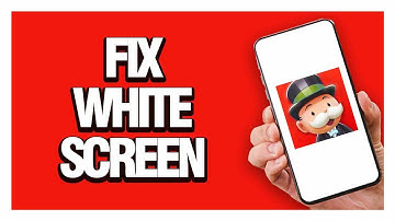 How To Fix And Solve Monopoly Go White Screen | Final Solution